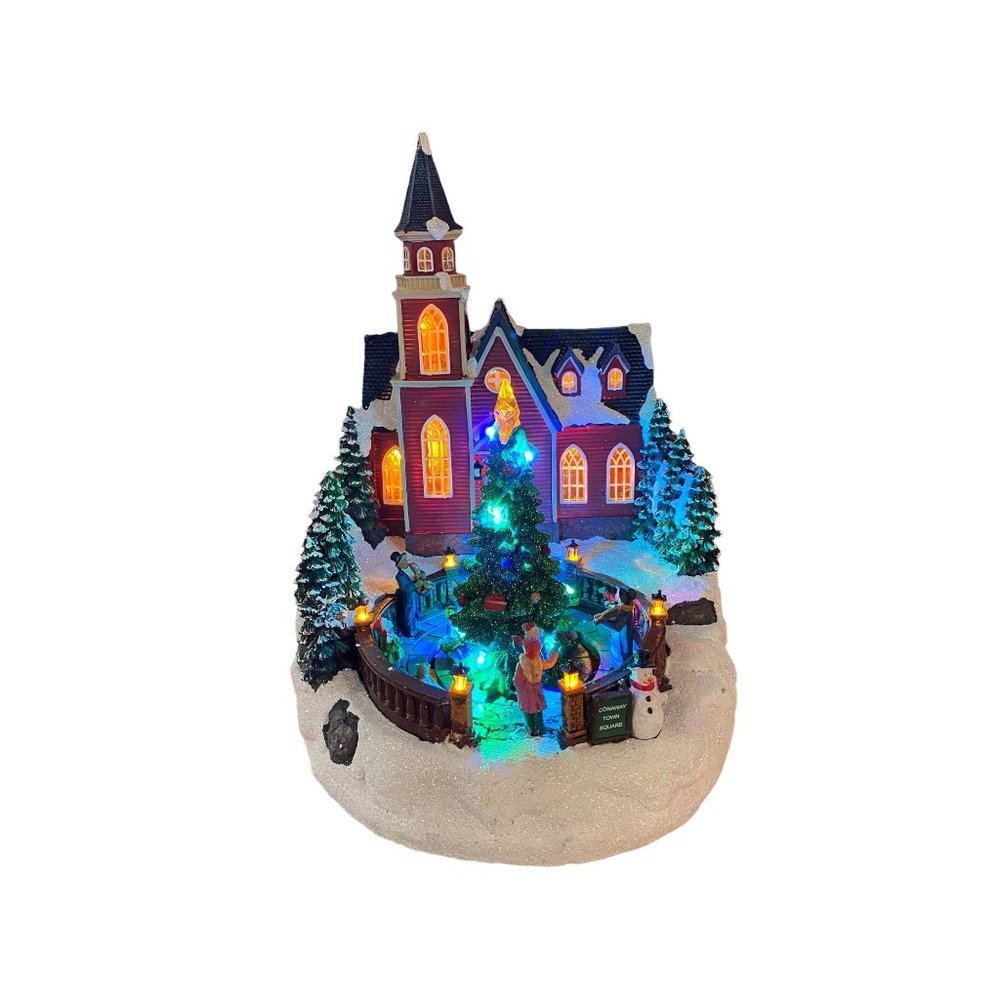 Holiday Living Conaway Town Square #2127184 LED Musical Motion Activated 8 Songs